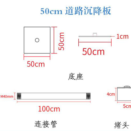 浙江沉降板规格型号如何选择？